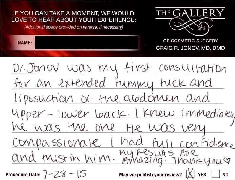 Premiere center for cosmetic surgery reviews