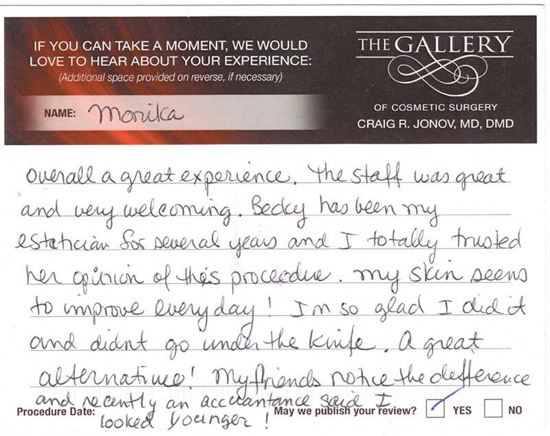 Premiere center for cosmetic surgery reviews