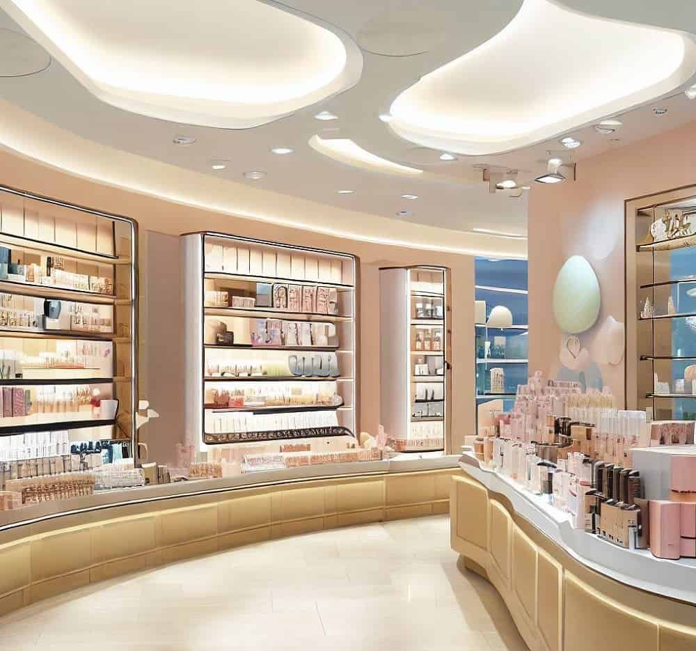 Best 8 Cosmetic Shop Design Ideas - C Plus Design