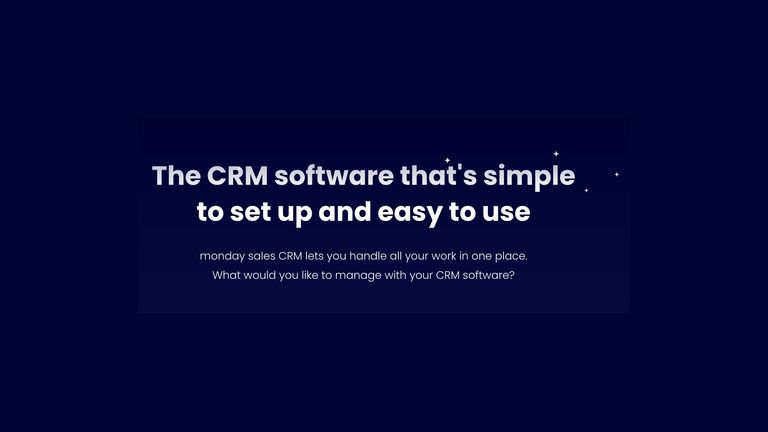 Monday crm pricing