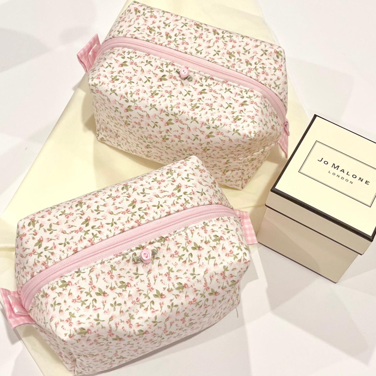 Handmade Makeup Bag Classic Floral Cosmetic Bag Makeup - Etsy Australia